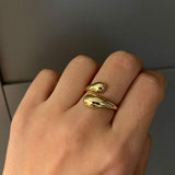 Bold Spiral Ring