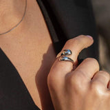 Bold Spiral Ring