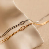 1 Pulseira Nó Infinito 18k